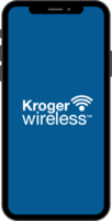 Kroger Wireless logo on phone