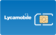 Lycamobile horizontal SIM card