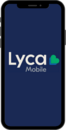 Lycamobile logo on phone