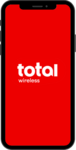 Total Wireless logo on phone