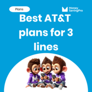 The best 3 line plans on AT&T: Same coverage 3x cheaper!