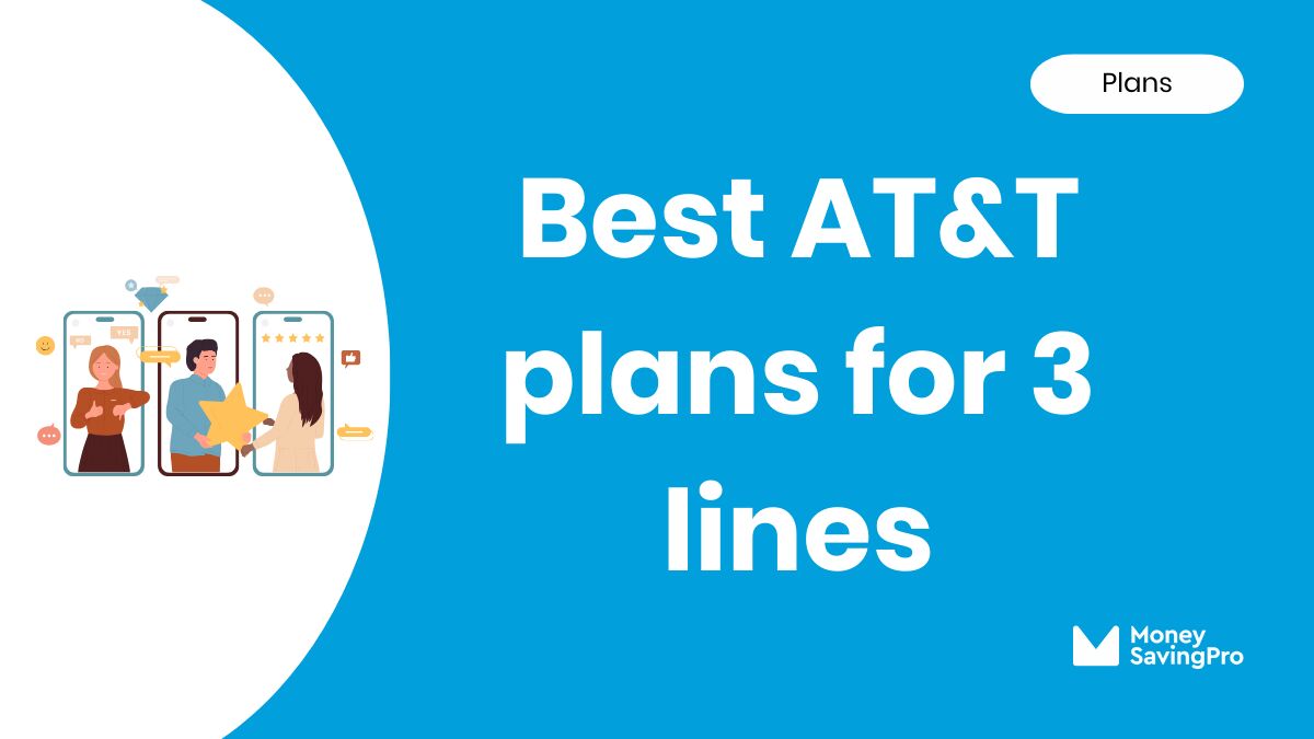 Best 3 Line Plans on AT&T