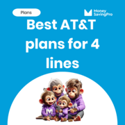 The best 4 line plans on AT&T: Same coverage 3x cheaper!