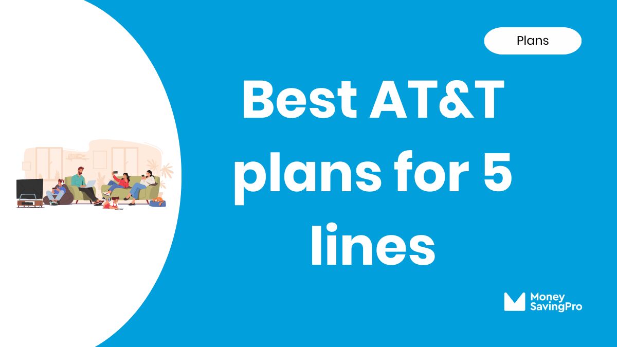Best 5 Line Plans on AT&T