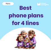 The best phone plans for 4 lines in 2025