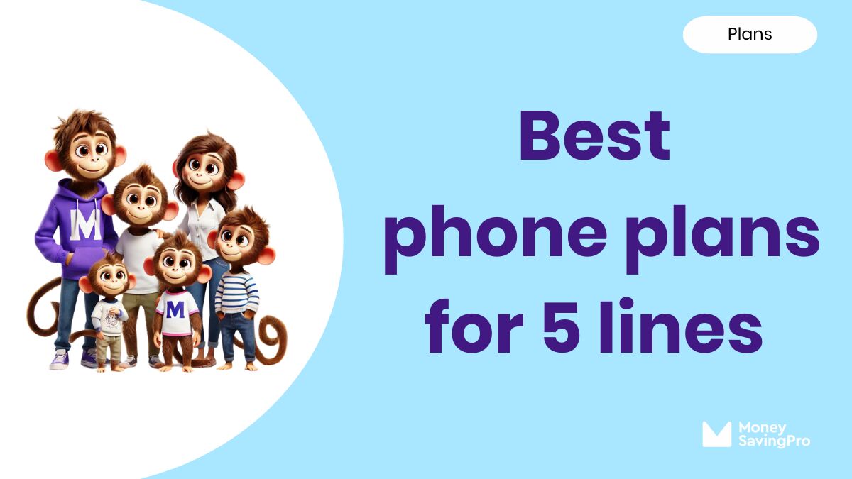 Best Phone Plans for 5 Lines