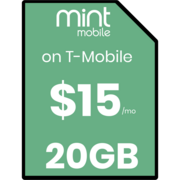 Mint Mobile 20GB prepaid SIM card