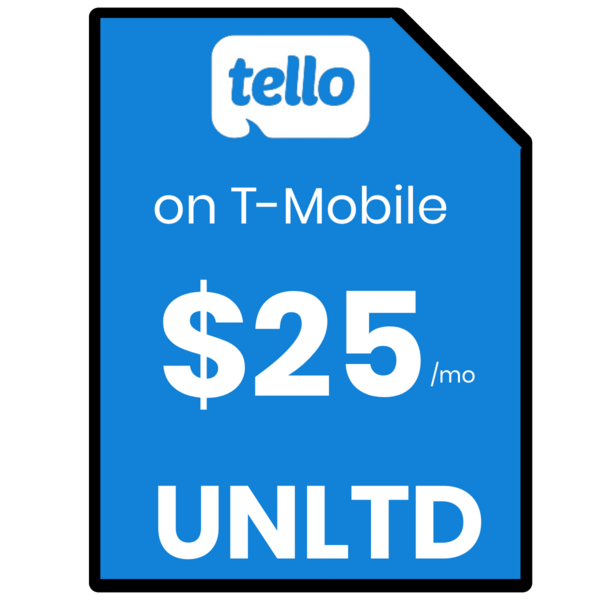 Tello Sim Card - Vertical