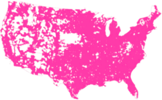 T-Mobile coverage map