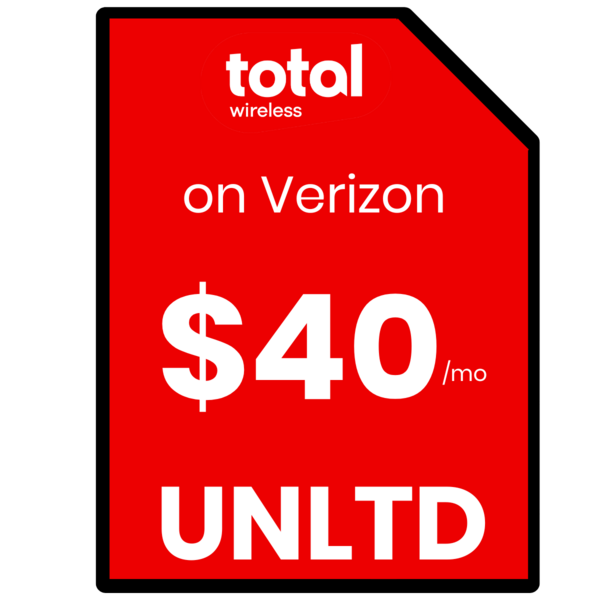 Total Wireless Sim Card - Vertical