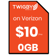 Twigby talk & text prepaid SIM card