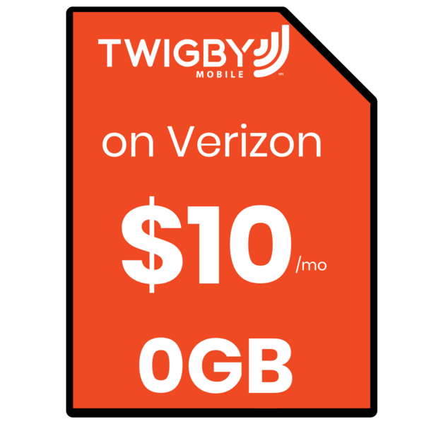 Twigby Mobile Sim Card - Vertical