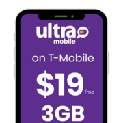 Ultra Mobile 3GB plan (12 months)