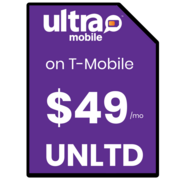 Ultra Mobile unlimited prepaid SIM card