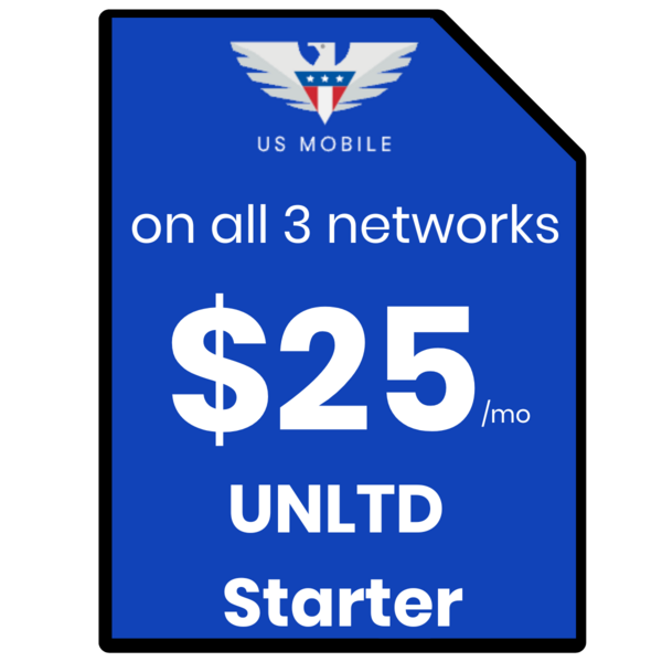 US Mobile Sim Card - Vertical