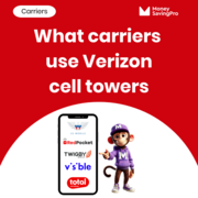 What carriers use Verizon cell towers?