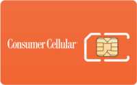 Consumer Cellular SIM Card - Consumer Cellular 3GB data SIM kit