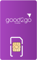 Good2Go Mobile SIM Card - Good2Go Mobile 3GB $10/mo