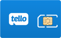 Tello SIM Card - Tello 1GB $10/mo