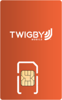 Twigby SIM Card - Twigby 3GB $10/mo