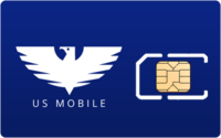 US Mobile SIM Card - US Mobile 12GB $20/mo