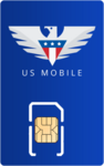 US Mobile SIM card - Verical